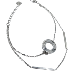 Κομψό γυναικείο βραχιόλι από ανοξείδωτο ατσάλι