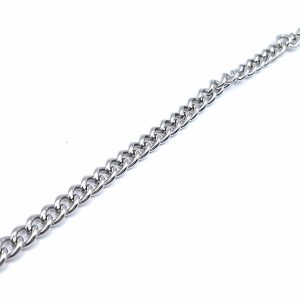 βραχιόλι από ανοξείδωτο ατσάλι σε ασημί χρώμα