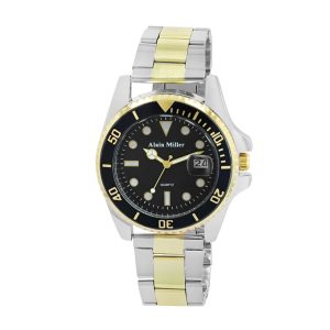 Ανδρικό Ρολόι Alain Miller Δίχρωμο Ανδρικό Ρολόι Alain Miller Δίχρωμο