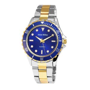 Ανδρικό Ρολόι Alain Miller Δίχρωμο Ανδρικό Ρολόι Alain Miller Δίχρωμο