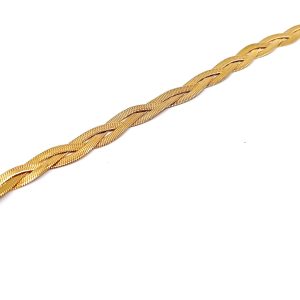 βραχιόλι με τριπλή αλυσίδα