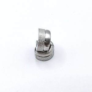 Γυναικεία Ατσάλινα Σκουλαρίκια Κρίκοι Sparkle Silver - Εικόνα 1