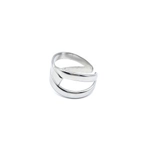 Ατσάλινο προσαρμοζόμενο δαχτυλίδι Dual Wrap