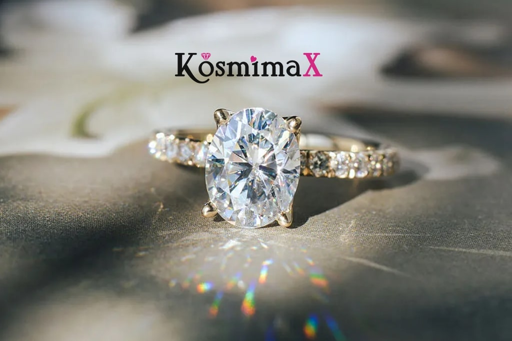 Κοσμήματα από μοϊσανίτη (moissanite)