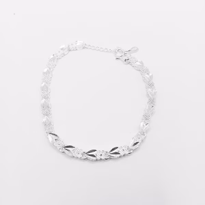 Ασημένιο Βραχιόλι 925 Eternal Leaves