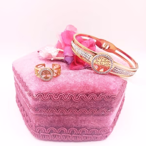 Ατσάλινο σετ δέντρο της ζωής (βραχιόλι + δαχτυλίδι) - Εικόνα 3