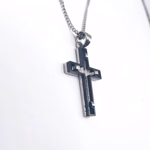 Ατσάλινος Ανδρικός Σταυρός Iron Creed - Εικόνα 1