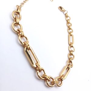 Γυναικείο επιχρυσωμένο βραχιόλι ατσάλινο - Εικόνα 3