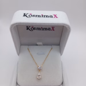 Γυναικείο Κολιέ Δάκρυ Moissanite - Εικόνα 10 Γυναικείο Κολιέ Δάκρυ Moissanite - Εικόνα 10