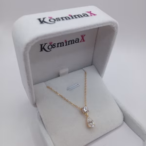 Γυναικείο Κολιέ Δάκρυ Moissanite - Εικόνα 6 Γυναικείο Κολιέ Δάκρυ Moissanite - Εικόνα 6