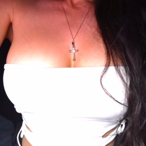 Κολιέ Σταυρός από Ανοξείδωτο Ατσάλι με Ζιργκόν - Εικόνα 9